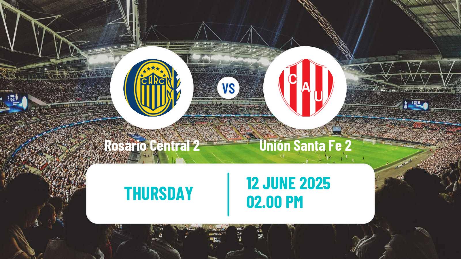 Soccer Argentinian Reserve League Rosario Central 2 - Unión Santa Fe 2