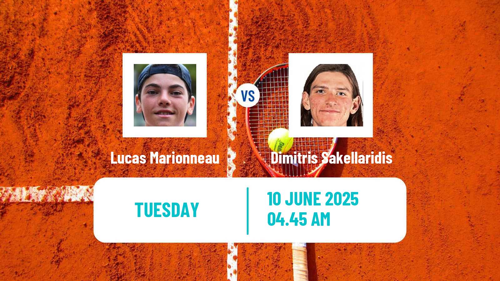 Tennis ITF M25 Villeneuve Loubet 2 Men Lucas Marionneau - Dimitris Sakellaridis