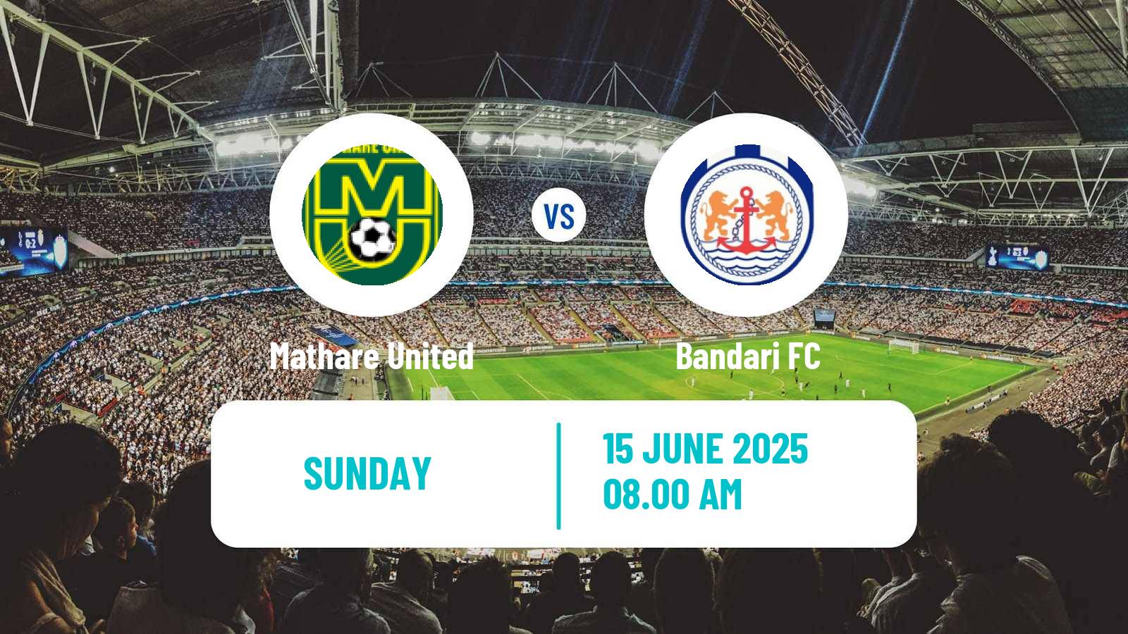 Soccer Kenyan Premier League Mathare United - Bandari