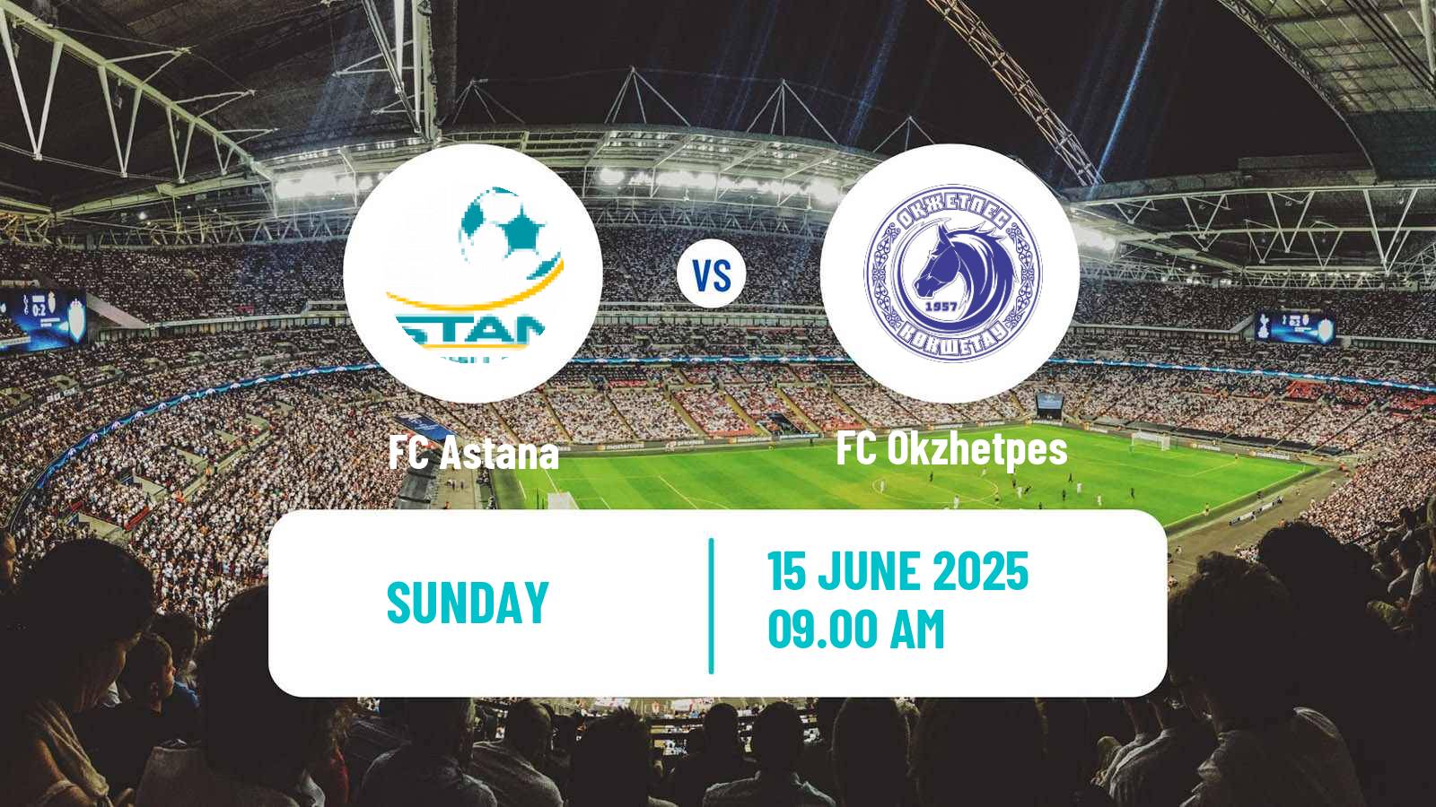 Soccer Kazakh Premier League Astana - Okzhetpes