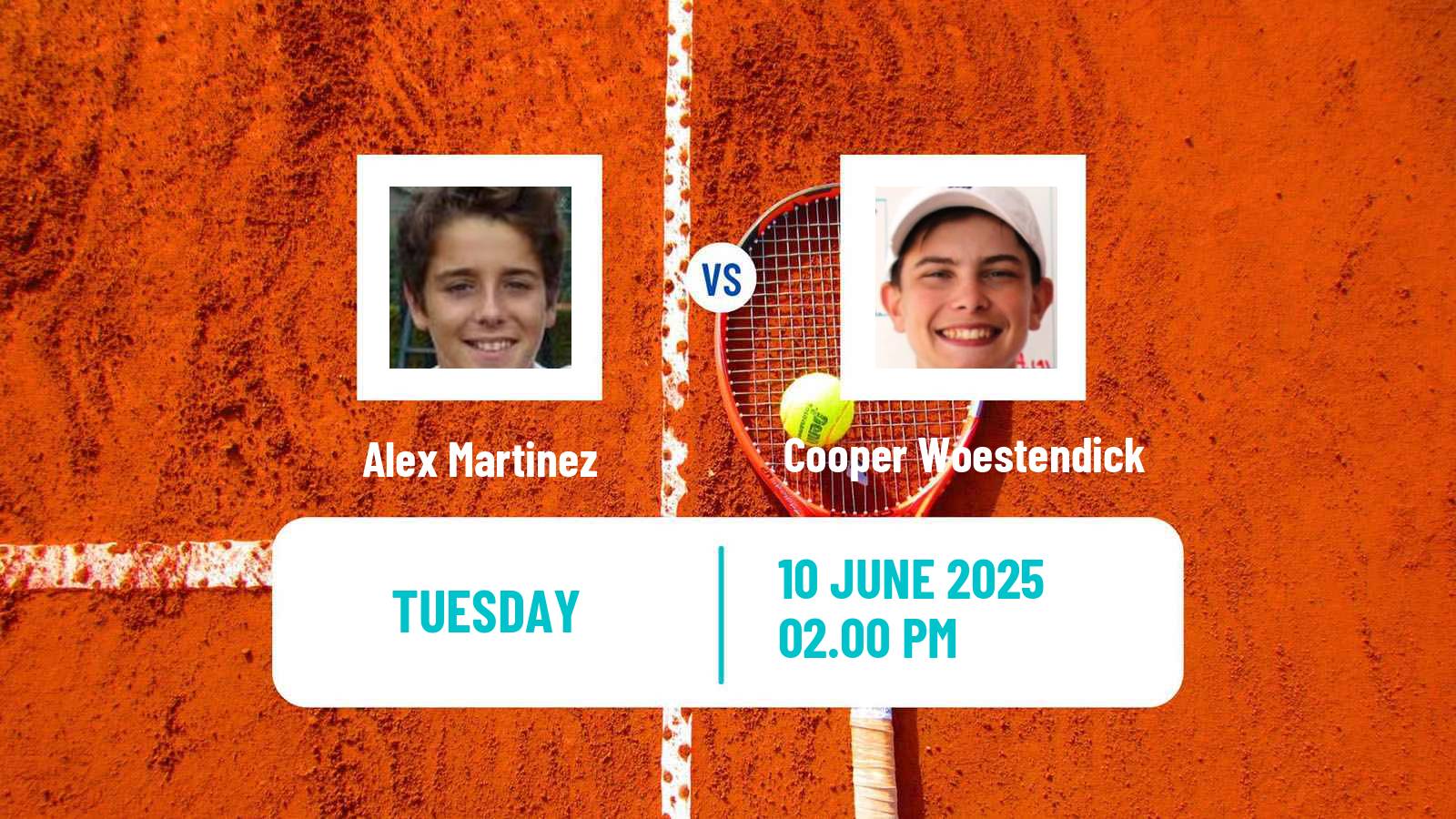 Tennis ITF M25 Wichita Ks Men Alex Martinez - Cooper Woestendick