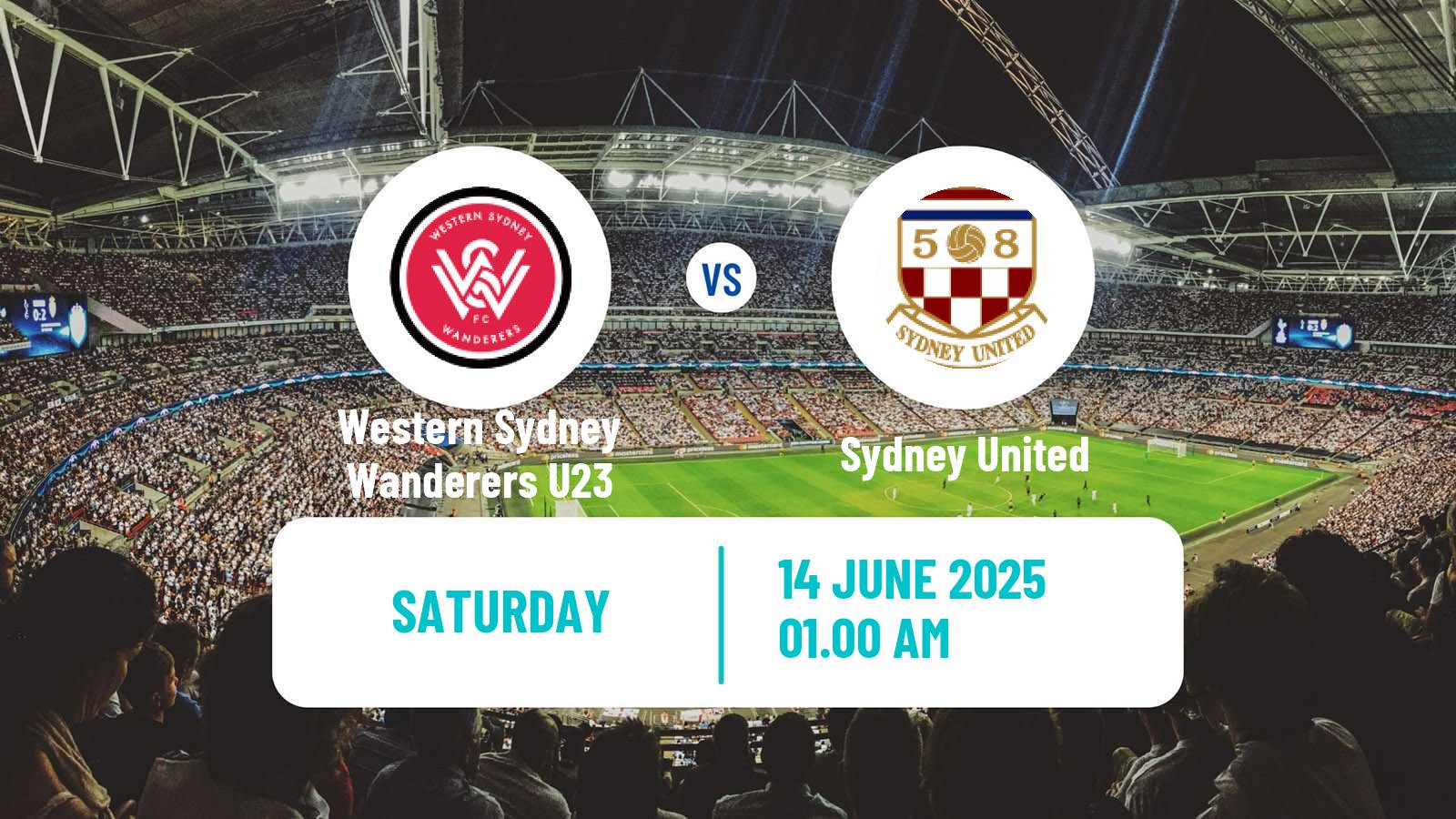 Soccer Australian NPL NSW Western Sydney Wanderers U23 - Sydney United