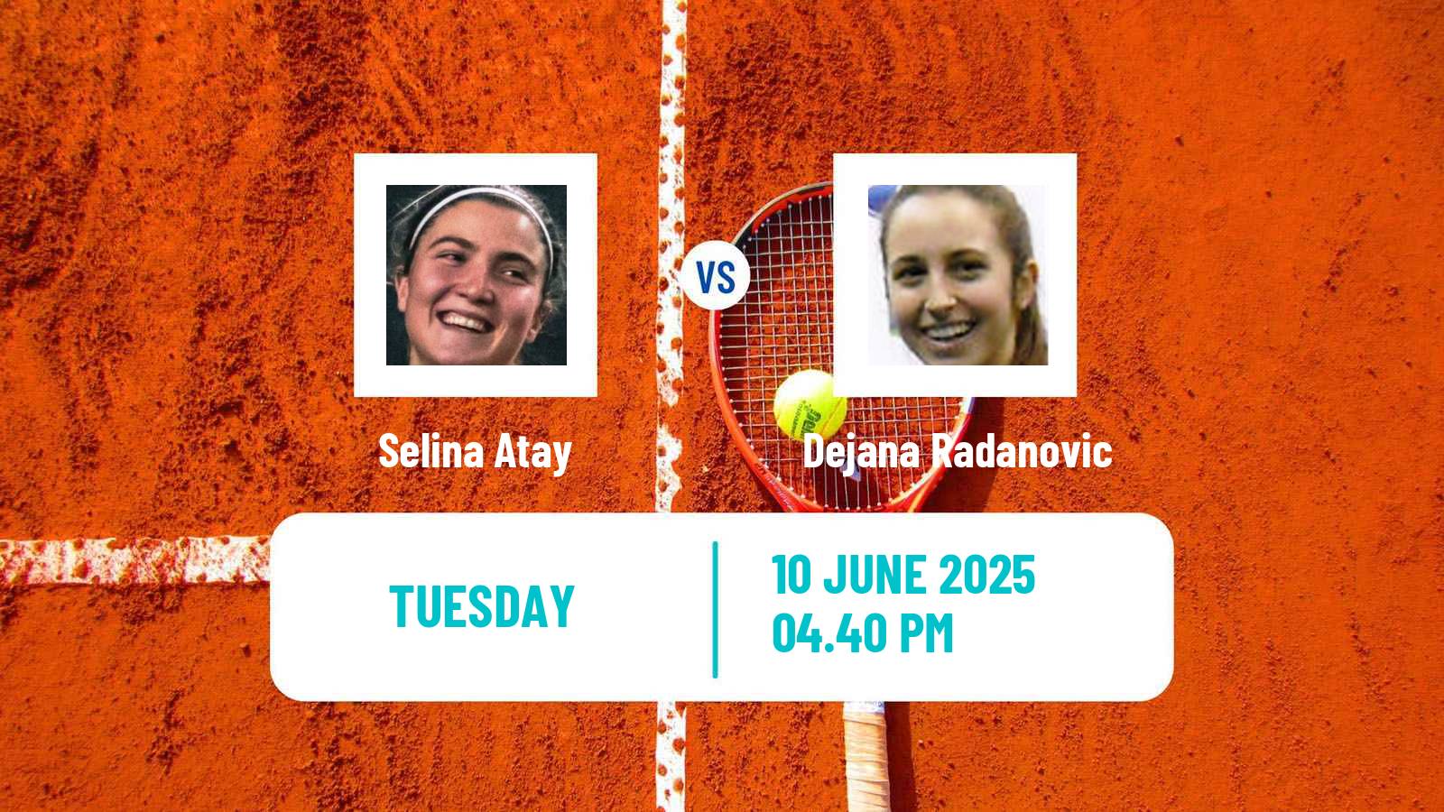 Tennis ITF W15 San Diego Ca 3 Women Selina Atay - Dejana Radanovic
