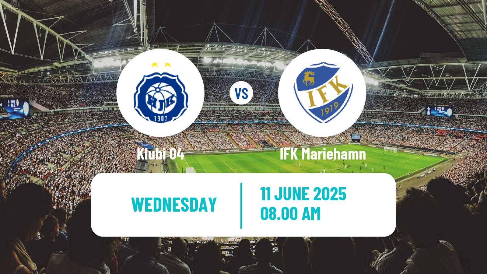 Football Finnish Cup Klubi 04 - IFK Mariehamn