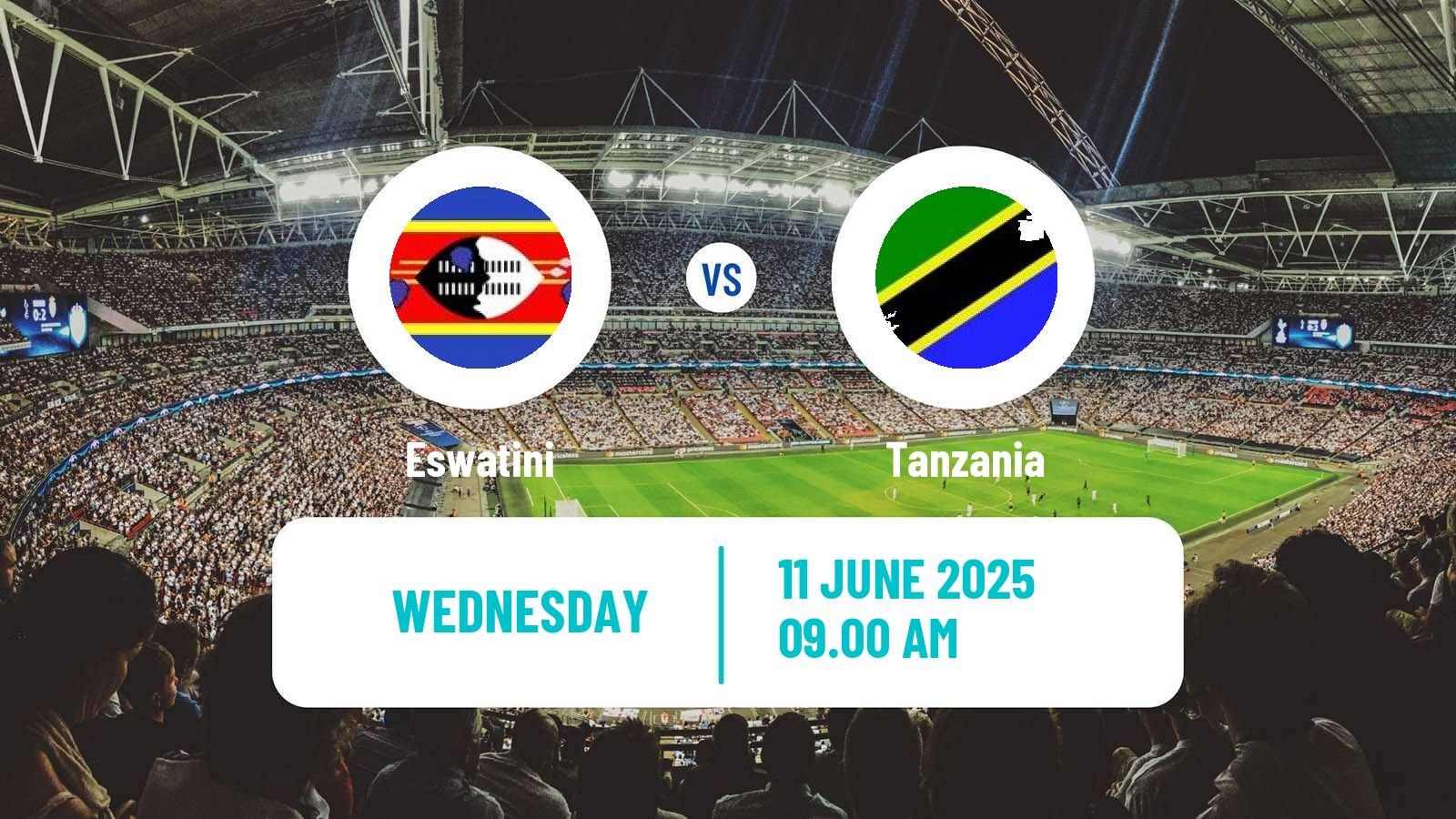 Soccer COSAFA Cup Eswatini - Tanzania