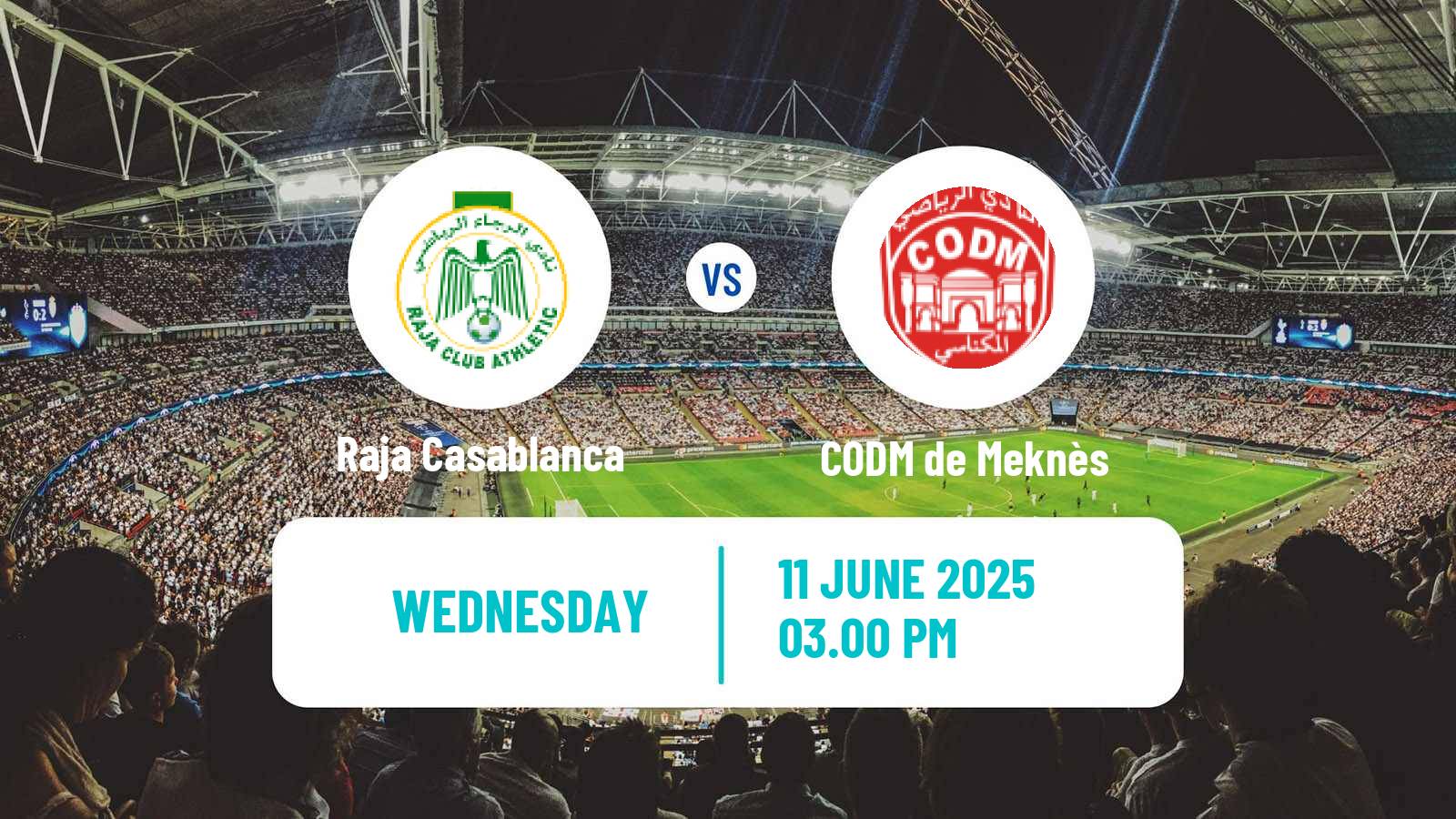 Football Moroccan Excellence Cup Raja Casablanca - CODM de Meknès