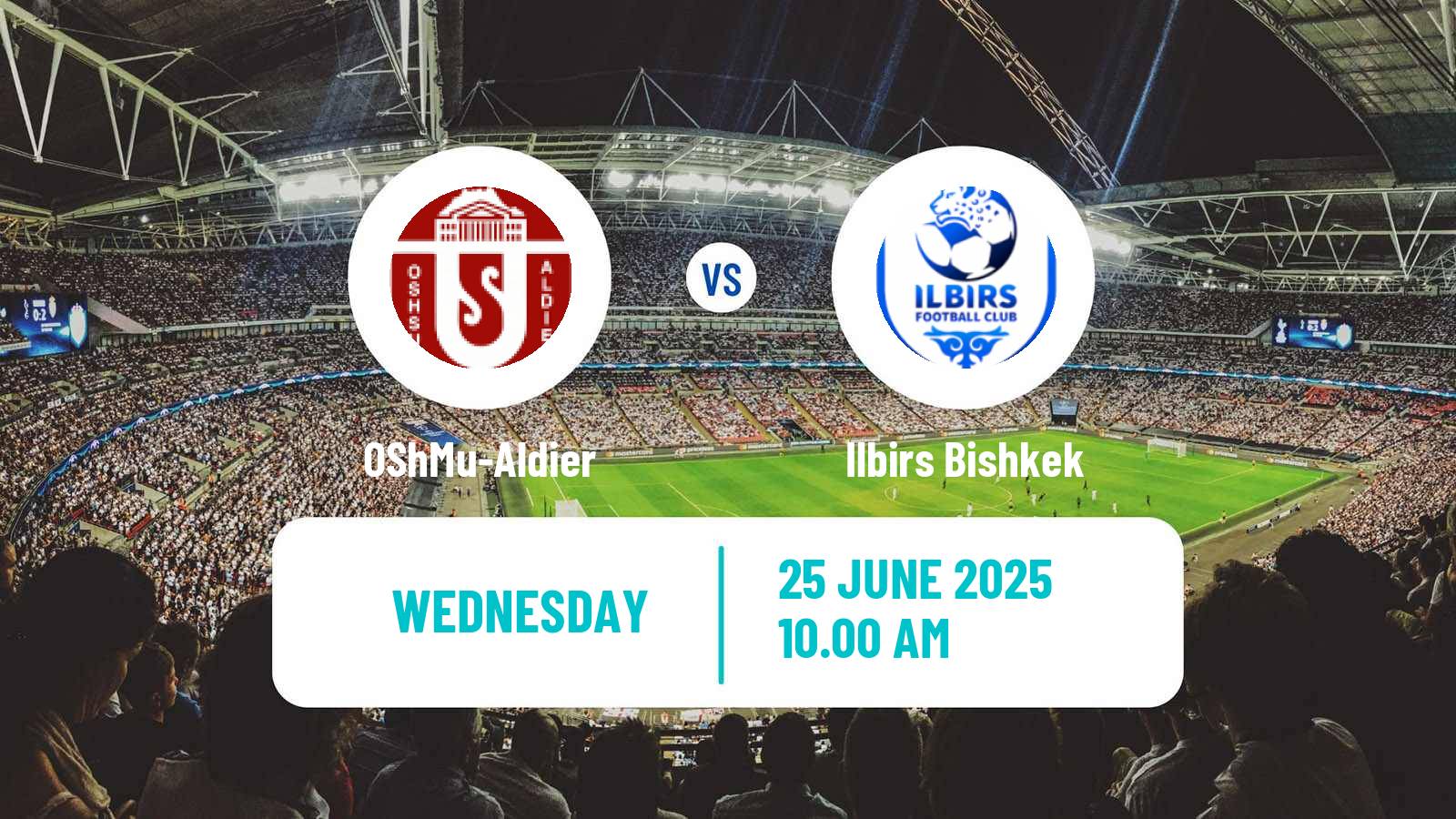 Soccer Kyrgyzstan Premier Liga OShMu-Aldier - Ilbirs Bishkek