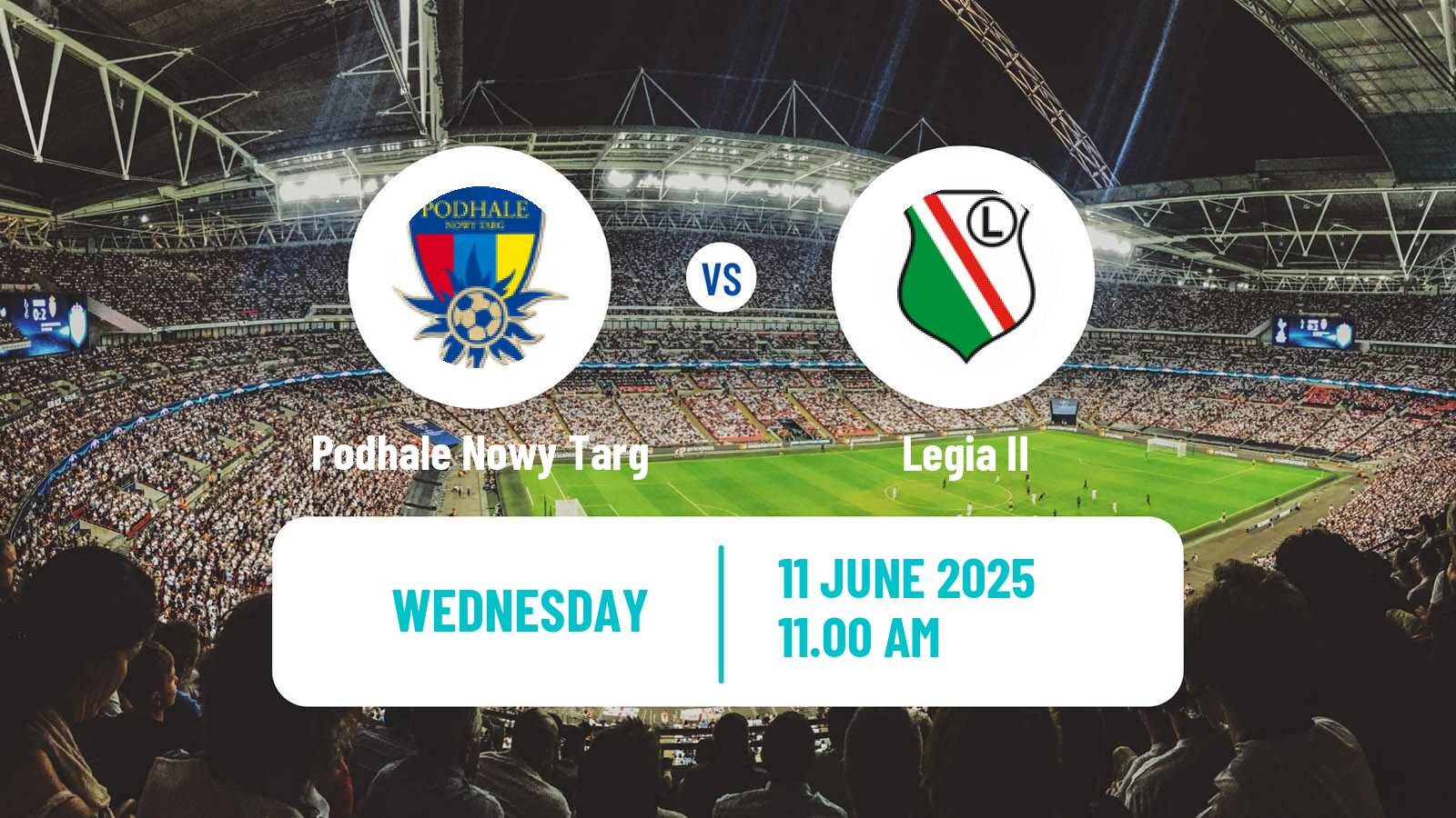 Soccer Polish Division 2 Podhale Nowy Targ - Legia II