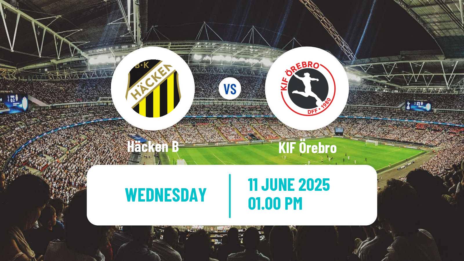 Soccer Swedish Elitettan Women Häcken B - Örebro