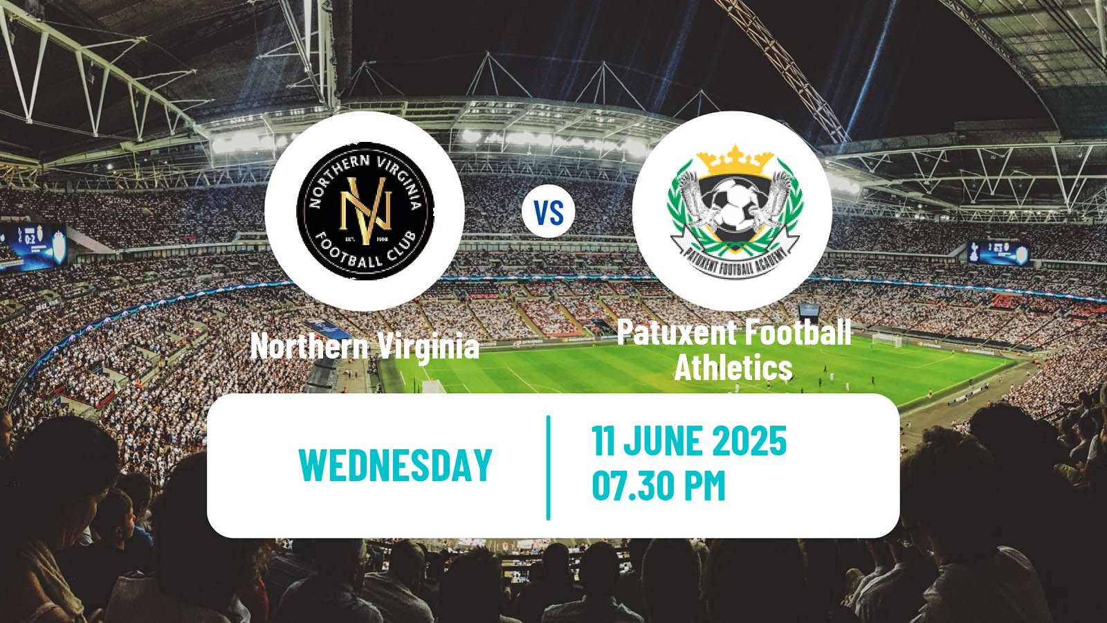 Soccer USL League Two Northern Virginia - Patuxent Football Athletics