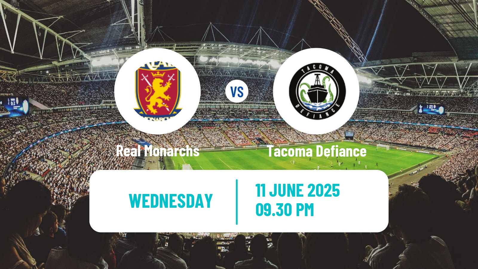 Soccer MLS Next Pro Real Monarchs - Tacoma Defiance