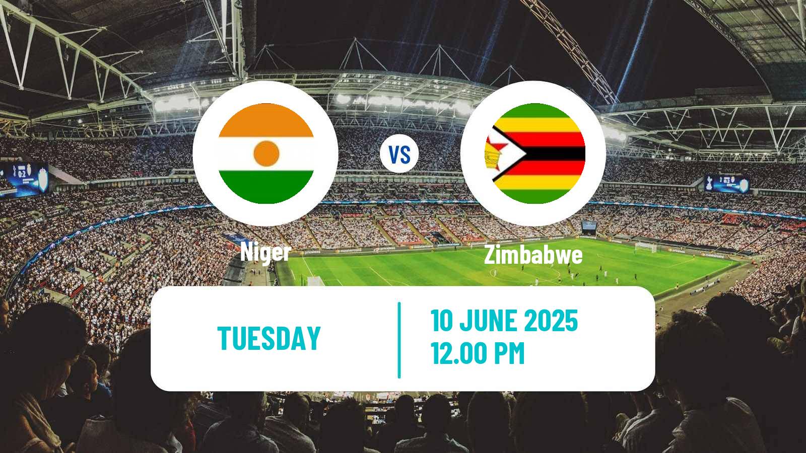 Soccer Friendly Niger - Zimbabwe