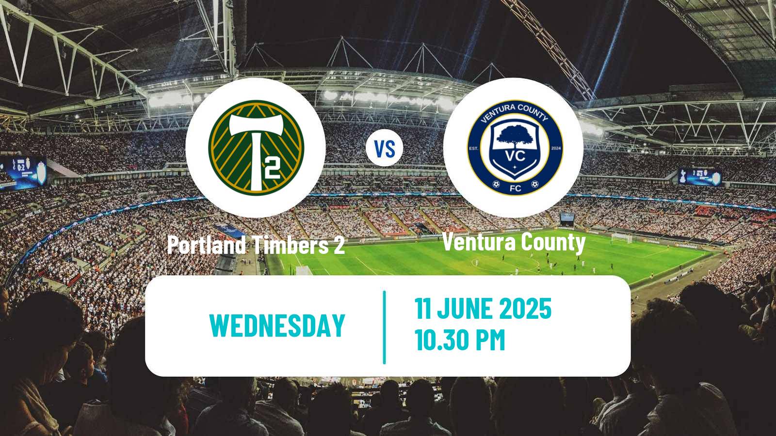 Soccer MLS Next Pro Portland Timbers 2 - Ventura County