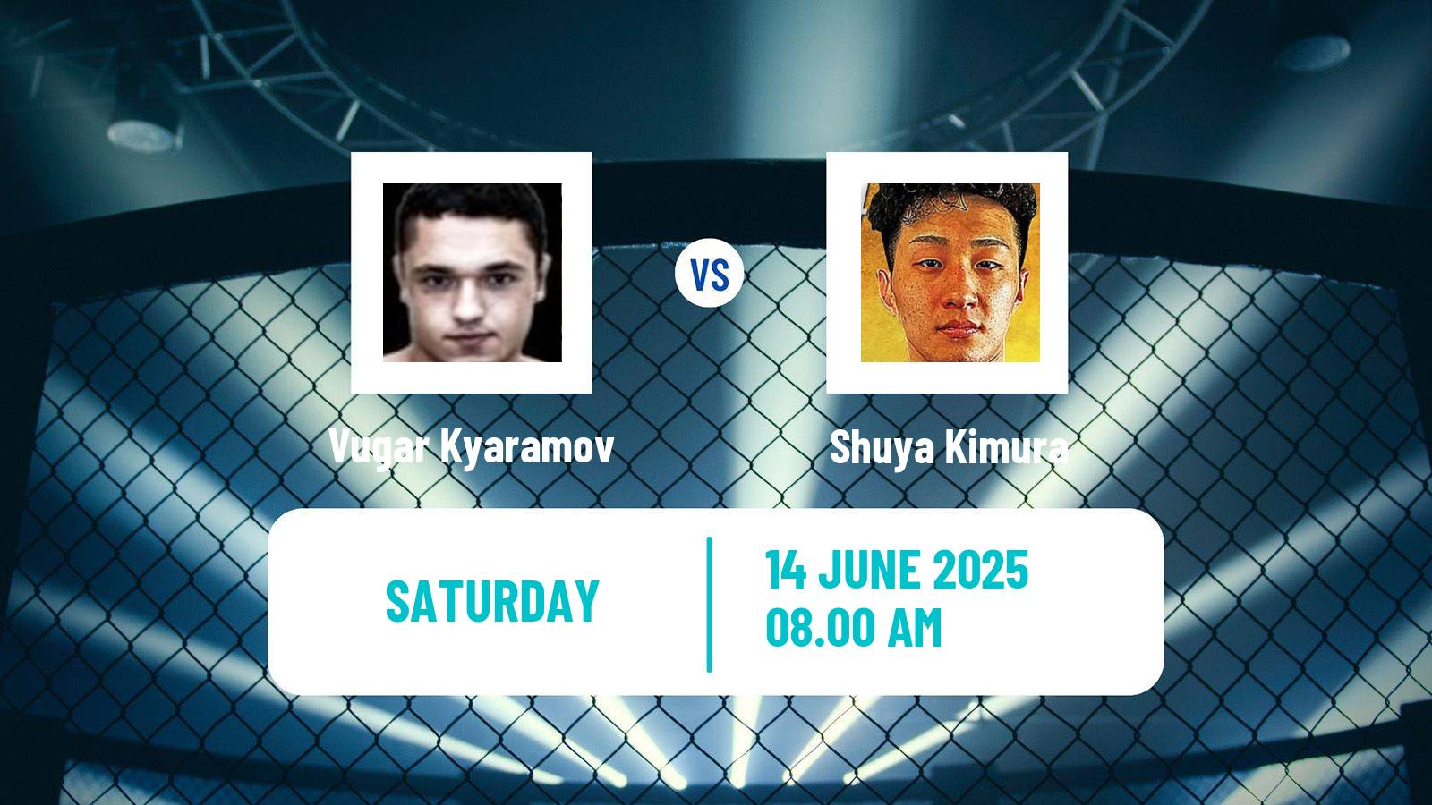 MMA Featherweight Rizin Men Vugar Kyaramov - Shuya Kimura