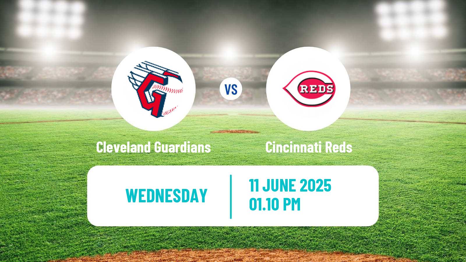 Baseball MLB Cleveland Guardians - Cincinnati Reds