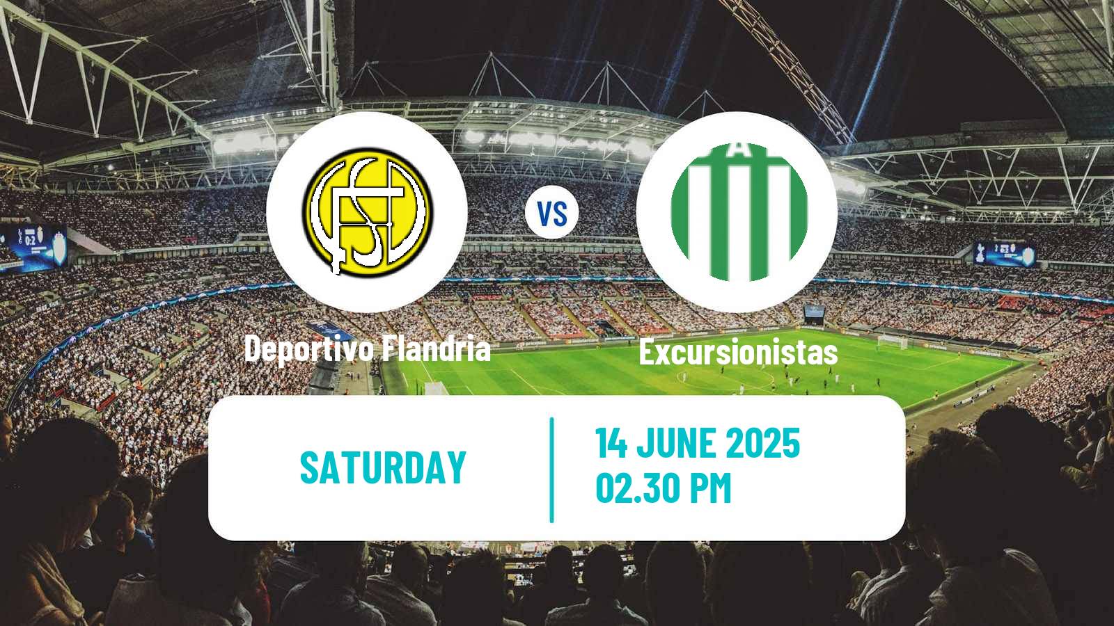 Soccer Argentinian Primera B Deportivo Flandria - Excursionistas