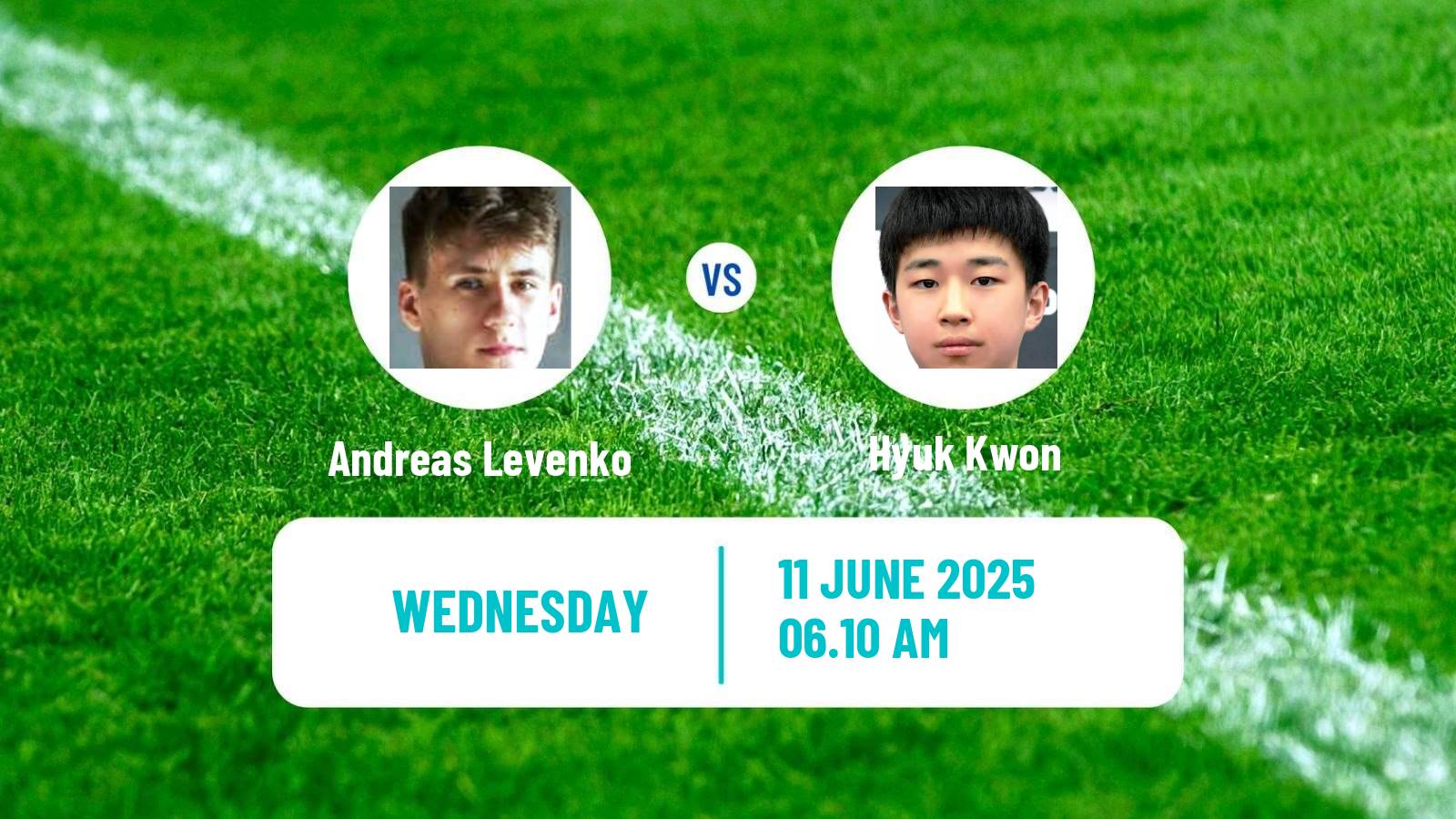 Table tennis Wtt Contender Skopje Men Andreas Levenko - Hyuk Kwon