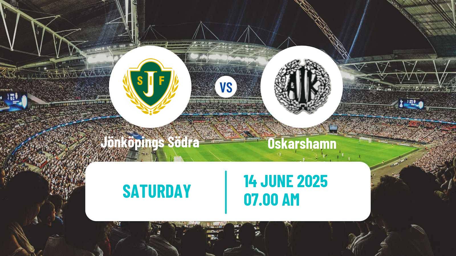 Soccer Swedish Division 1 Södra Jönköpings Södra - Oskarshamn