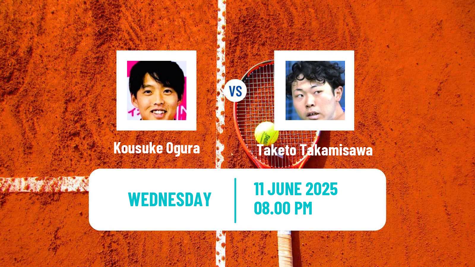Tennis ITF M15 Harmon Men Kousuke Ogura - Taketo Takamisawa