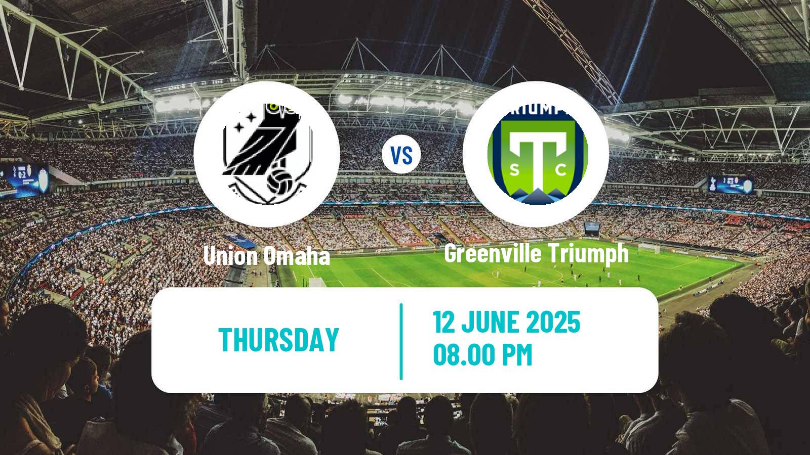 Soccer USL League One Union Omaha - Greenville Triumph