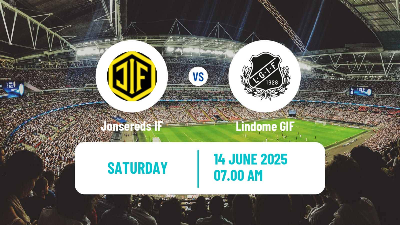 Soccer Swedish Division 2 - Västra Götaland Jonsereds - Lindome