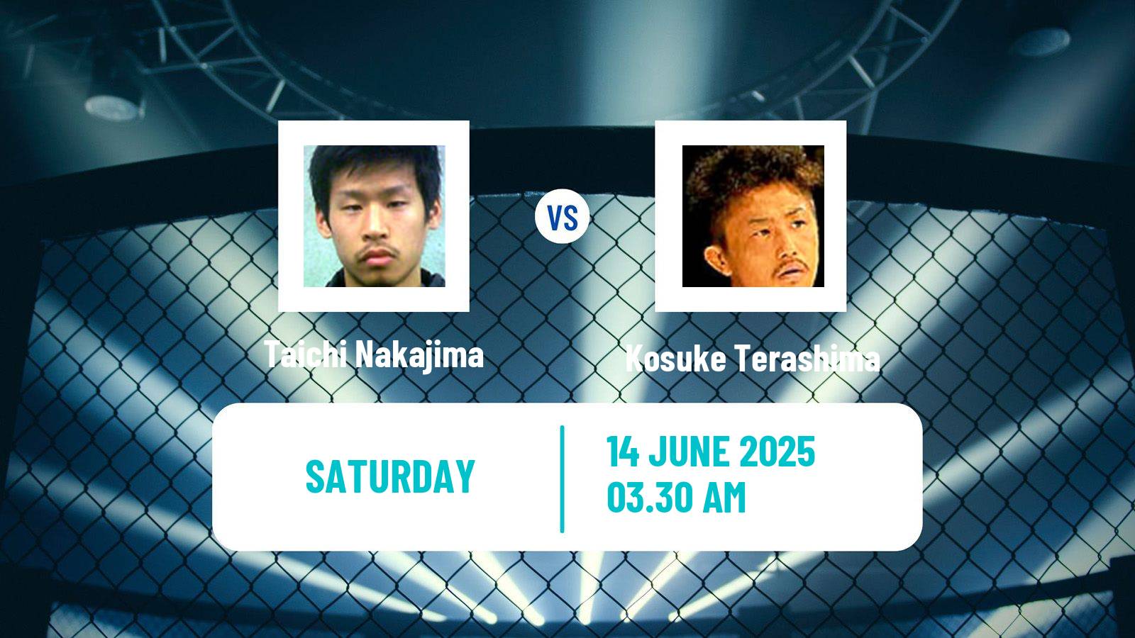 MMA Bantamweight Rizin Men Taichi Nakajima - Kosuke Terashima
