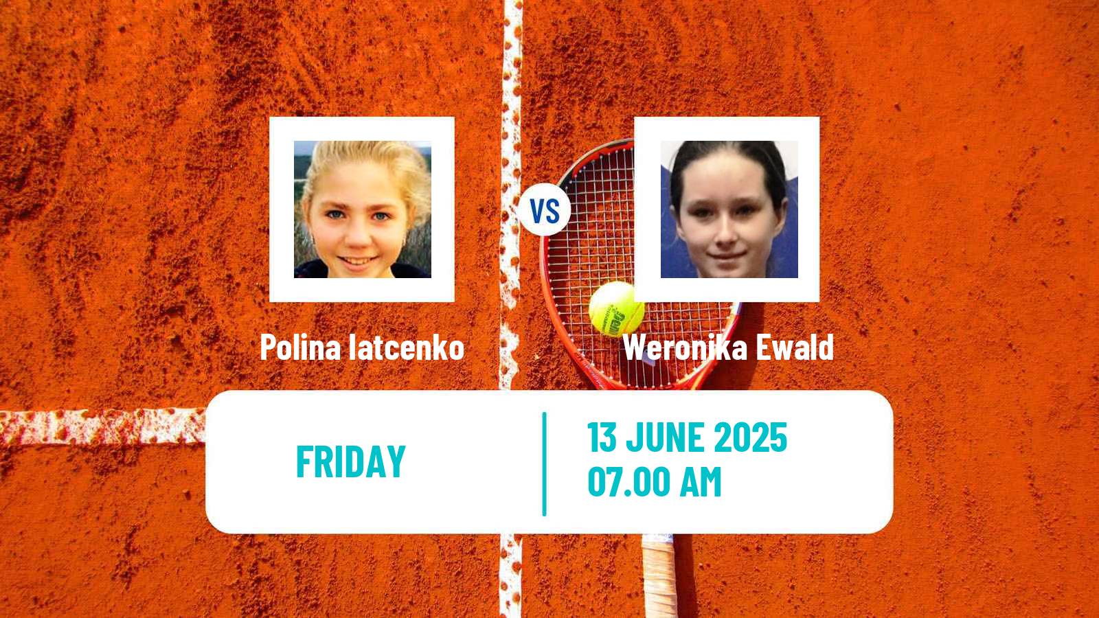 Tennis ITF W50 Guimaraes Women Polina Iatcenko - Weronika Ewald