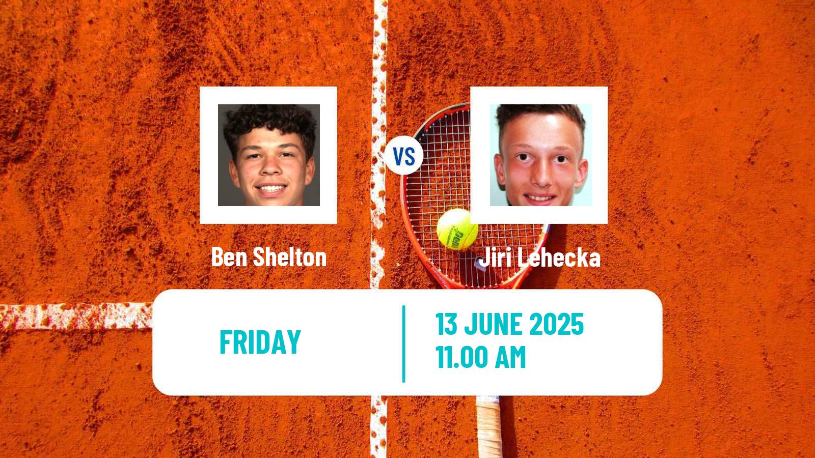 Tennis ATP Stuttgart Ben Shelton - Jiri Lehecka