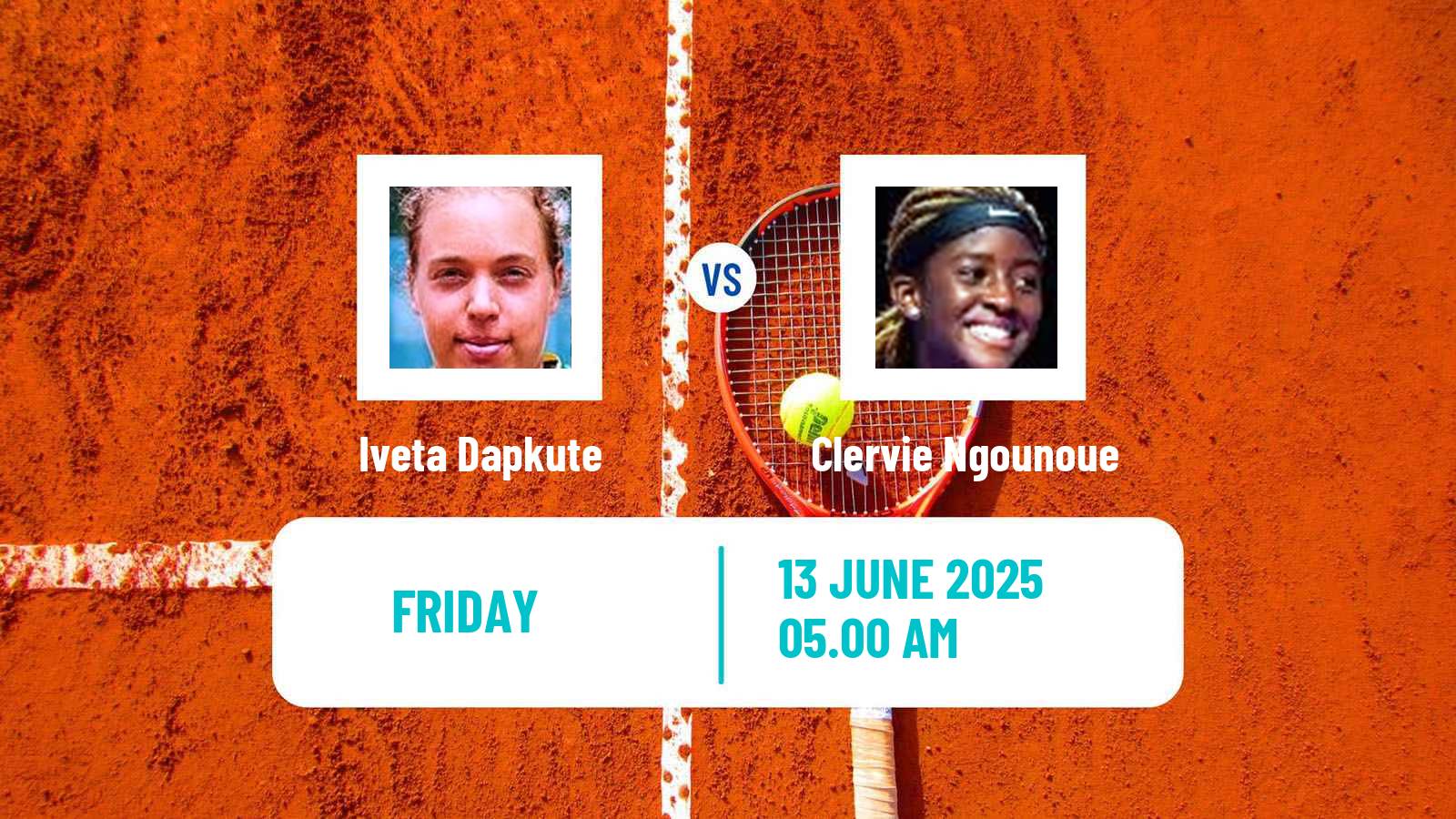 Tennis ITF W50 Guimaraes Women Iveta Dapkute - Clervie Ngounoue