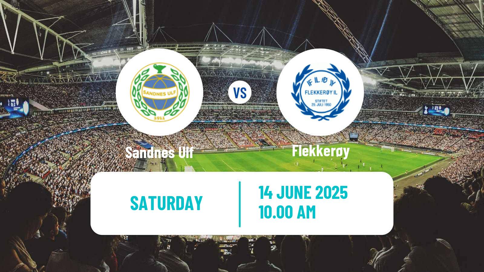 Soccer Norwegian Division 2 - Group 1 Sandnes Ulf - Flekkerøy
