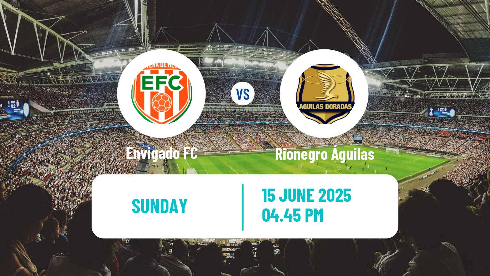 Soccer Colombian Copa Envigado - Rionegro Águilas