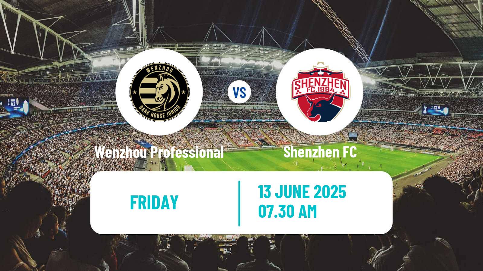 Football Chinese Yi League Wenzhou Professional - Shenzhen