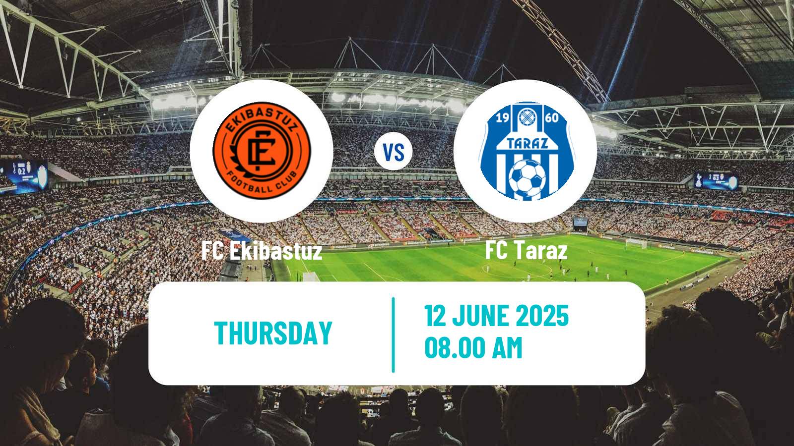 Soccer Kazakh First Division Ekibastuz - Taraz