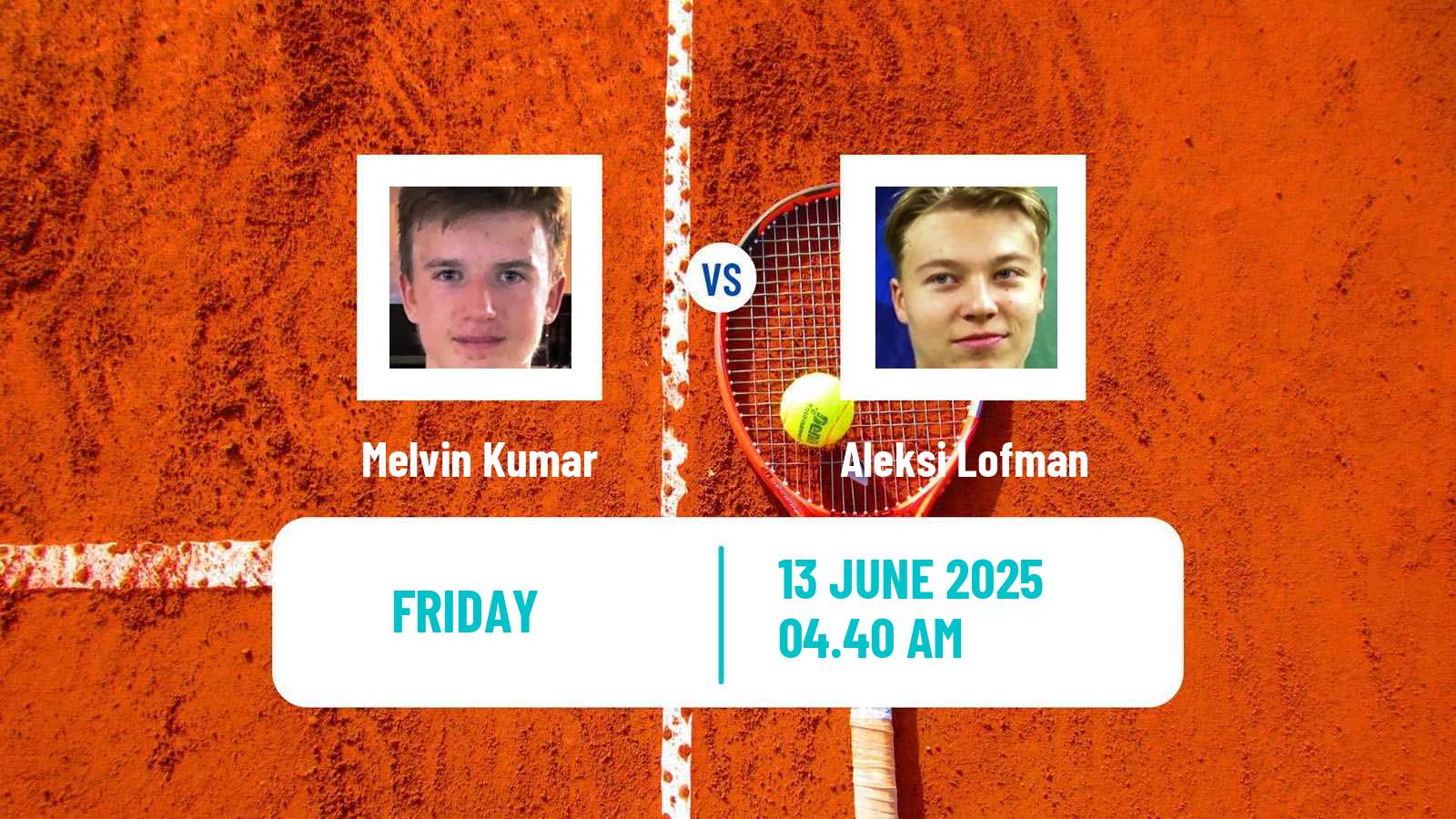 Tennis ITF M15 Vaasa Men Melvin Kumar - Aleksi Lofman
