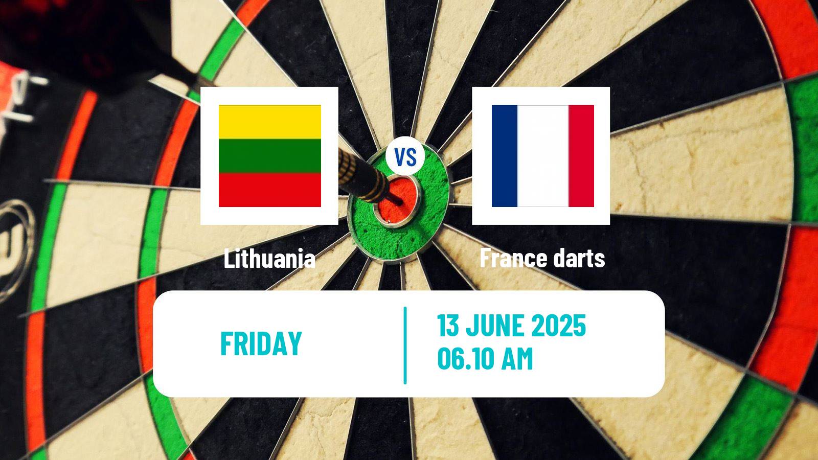 Darts World Cup Teams Lithuania - France