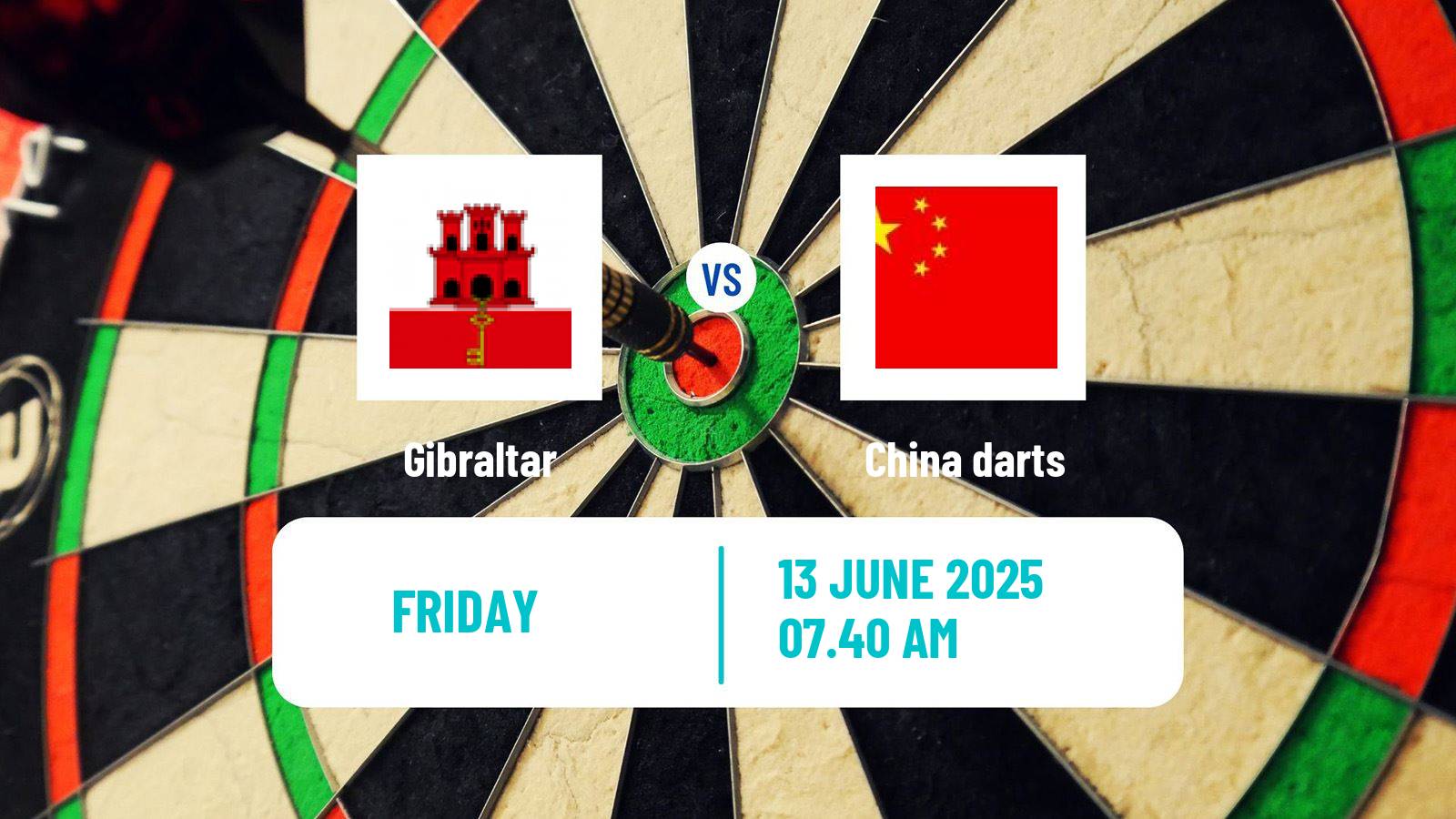 Darts World Cup Teams Gibraltar - China