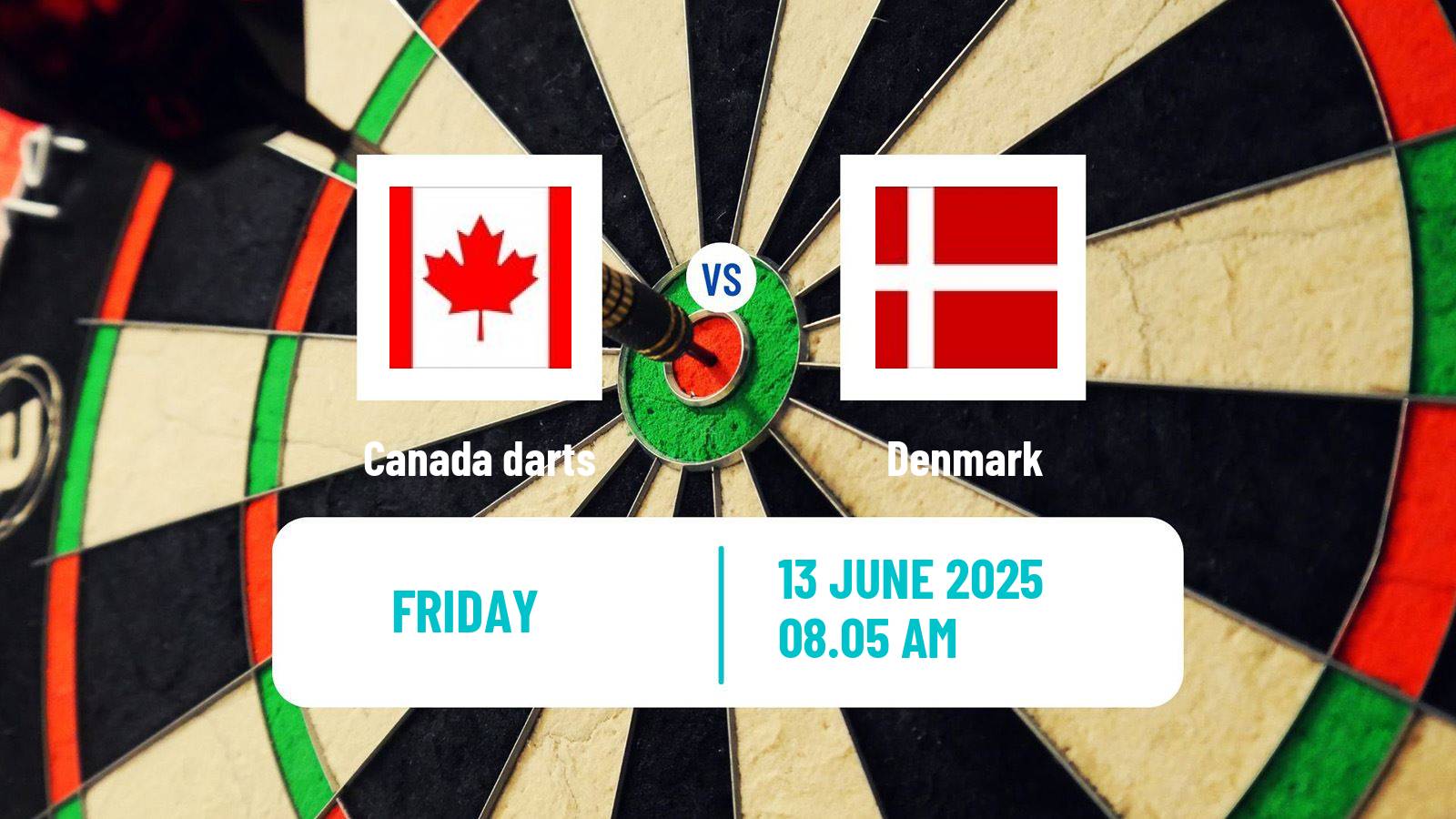 Darts World Cup Teams Canada - Denmark