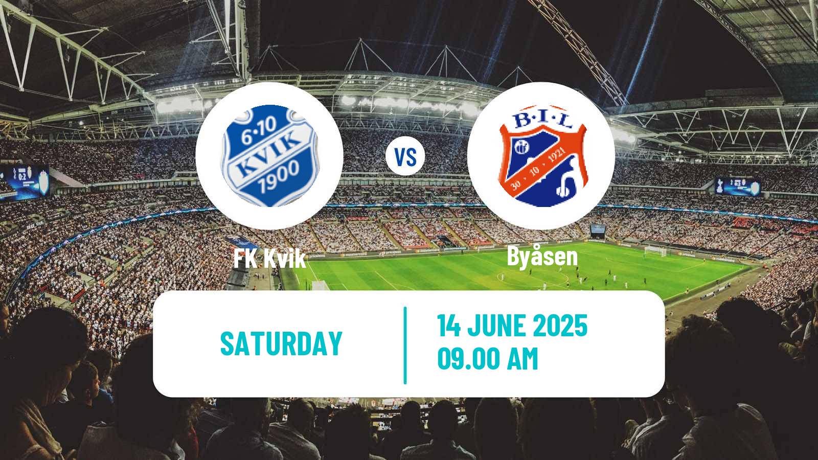 Soccer Norwegian Division 3 - Group 2 Kvik - Byåsen