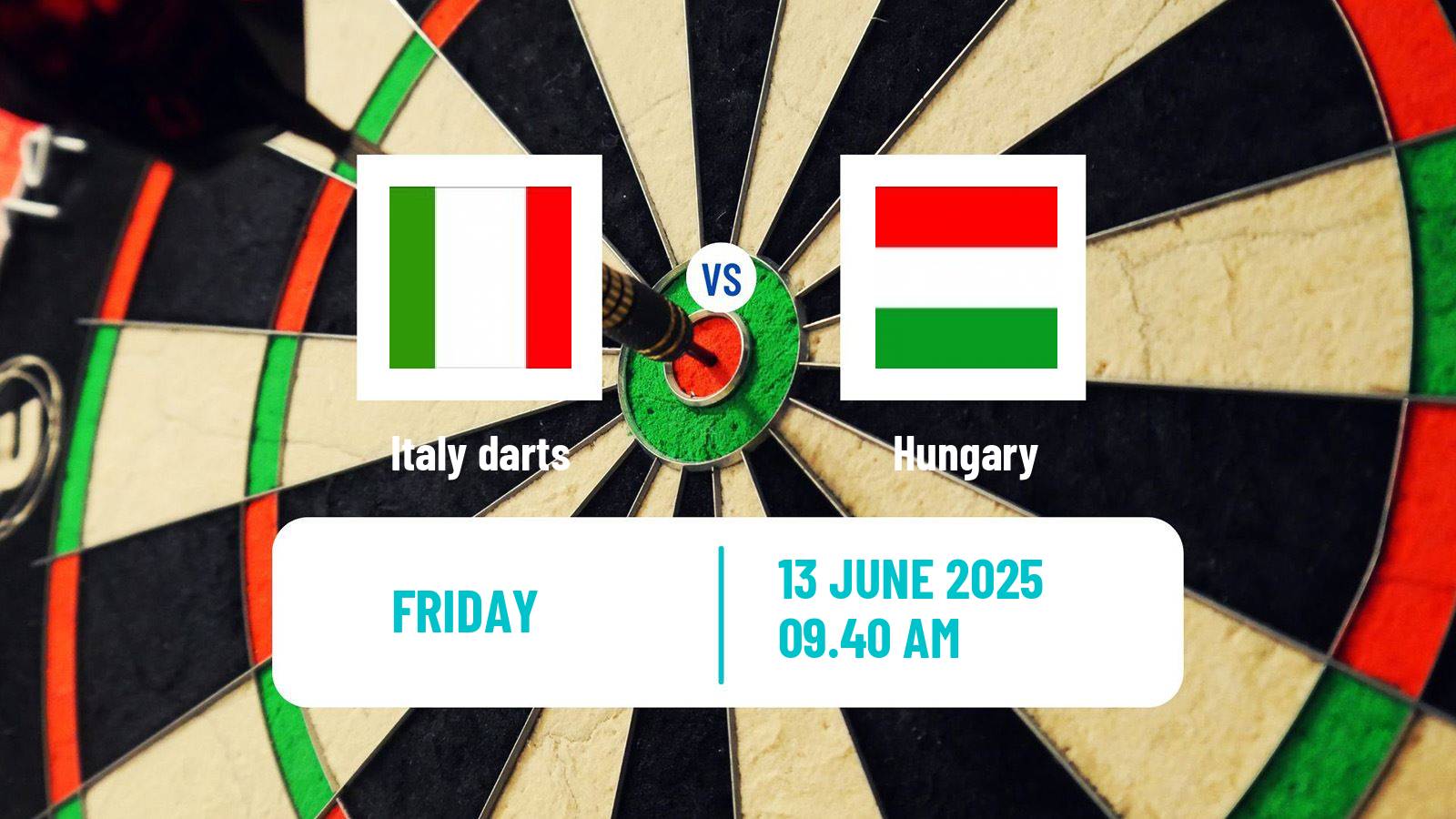 Darts World Cup Teams Italy - Hungary