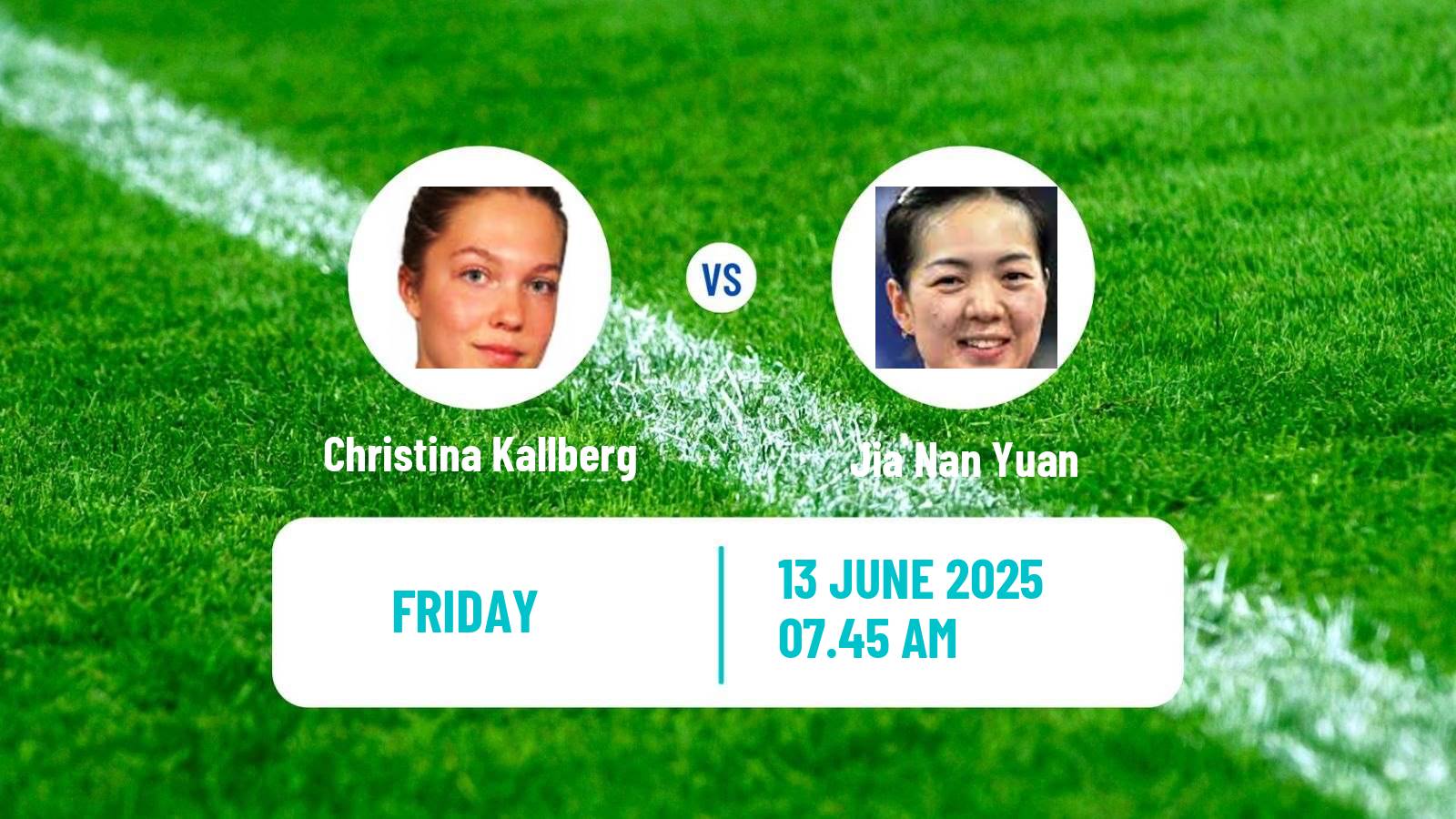 Table tennis Wtt Contender Skopje Women Christina Kallberg - Jia Nan Yuan