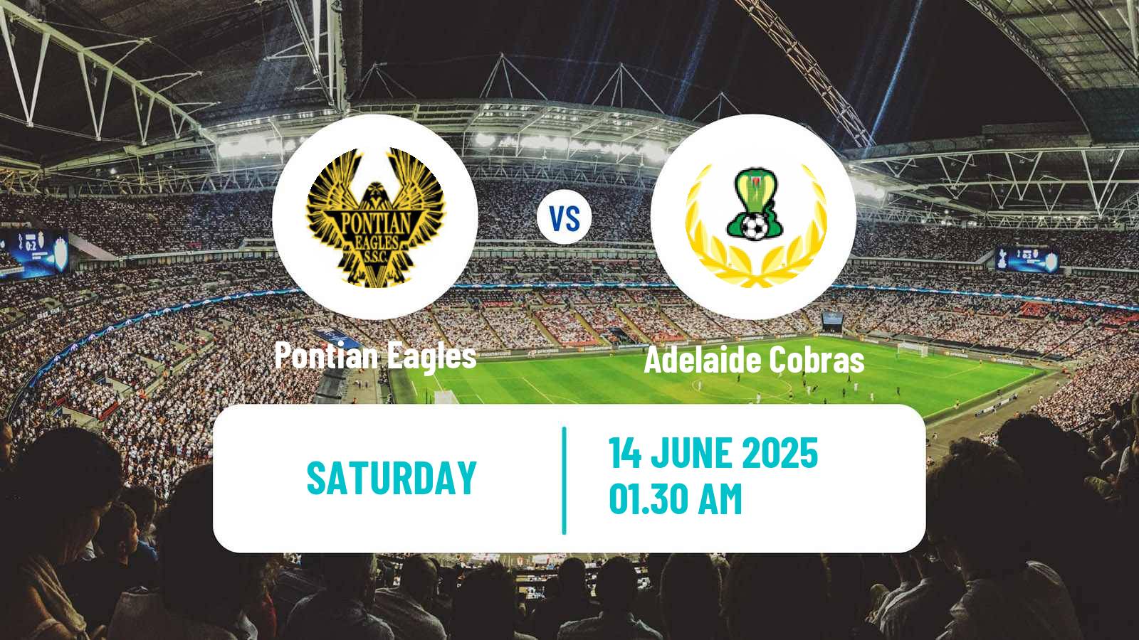 Soccer Australian SA State League Pontian Eagles - Adelaide Cobras