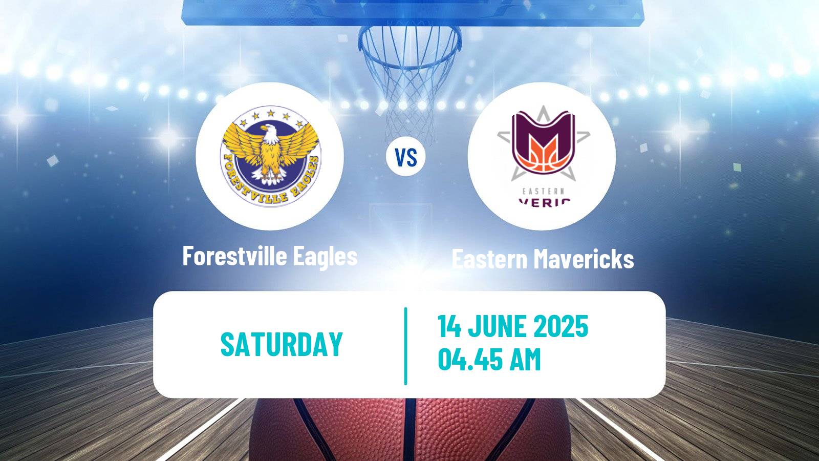 Basketball Australian NBL1 Central Women Forestville Eagles - Eastern Mavericks