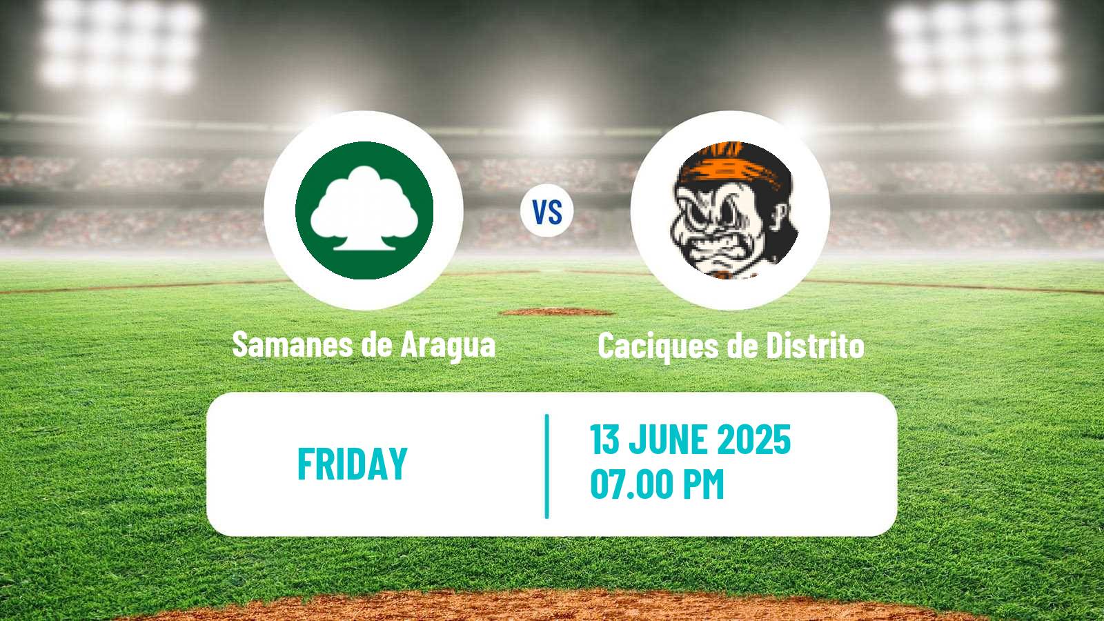 Baseball Venezuelan LMBP Samanes de Aragua - Caciques de Distrito
