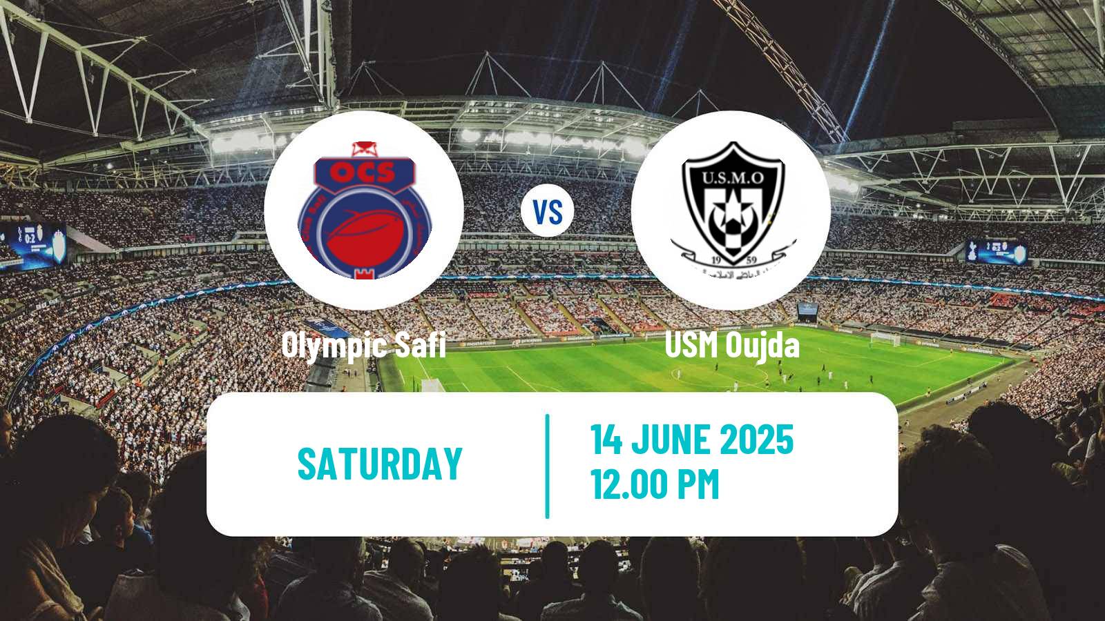 Soccer Moroccan Coupe du Trone Olympic Safi - USM Oujda
