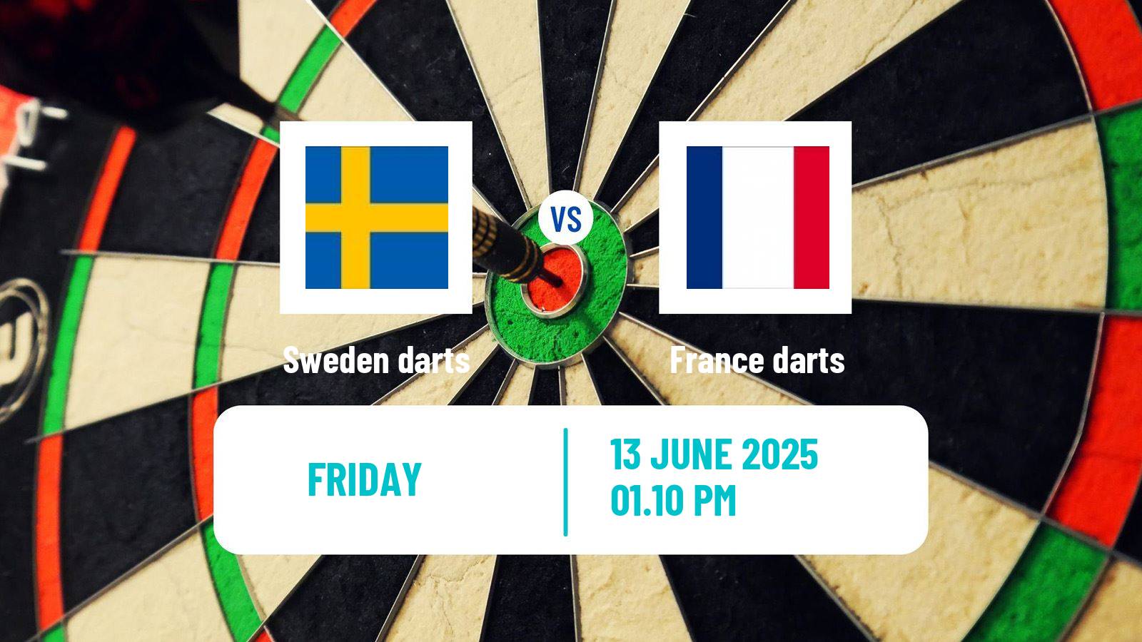 Darts World Cup Teams Sweden - France