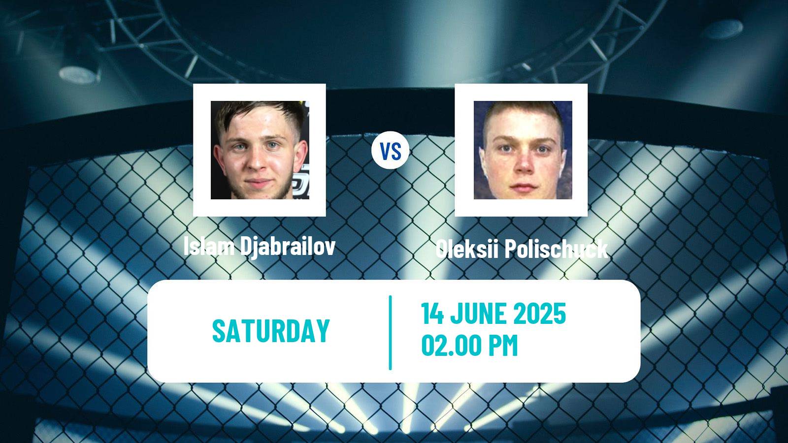 MMA Featherweight Ksw Men Islam Djabrailov - Oleksii Polischuck