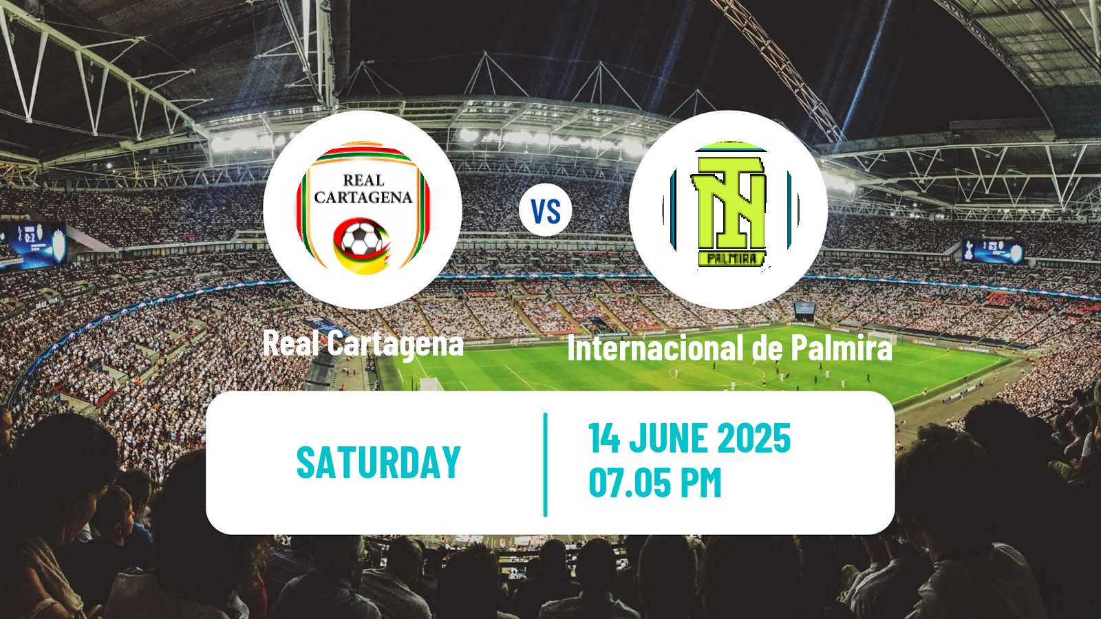 Soccer Colombian Primera B Real Cartagena - Internacional de Palmira