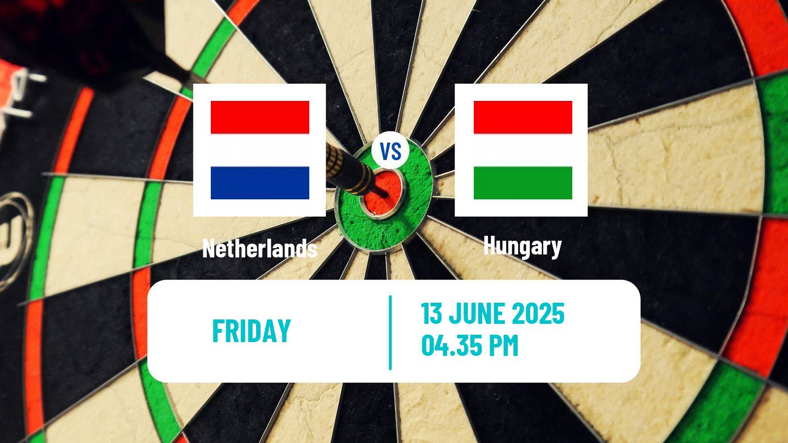 Darts World Cup Teams Netherlands - Hungary