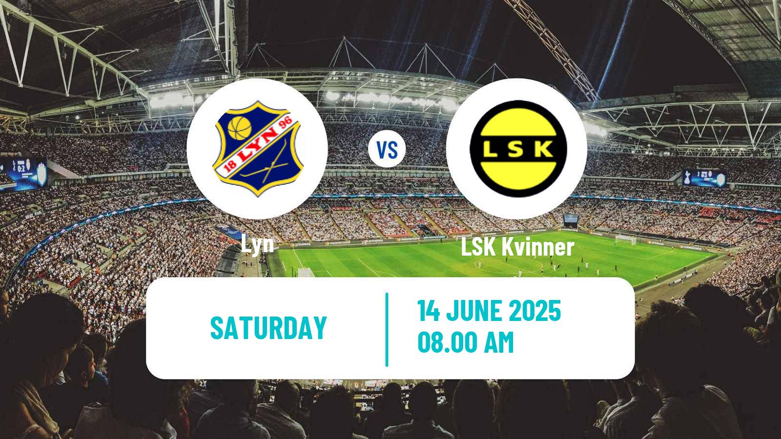 Soccer Norwegian Toppserien Women Lyn - LSK Kvinner
