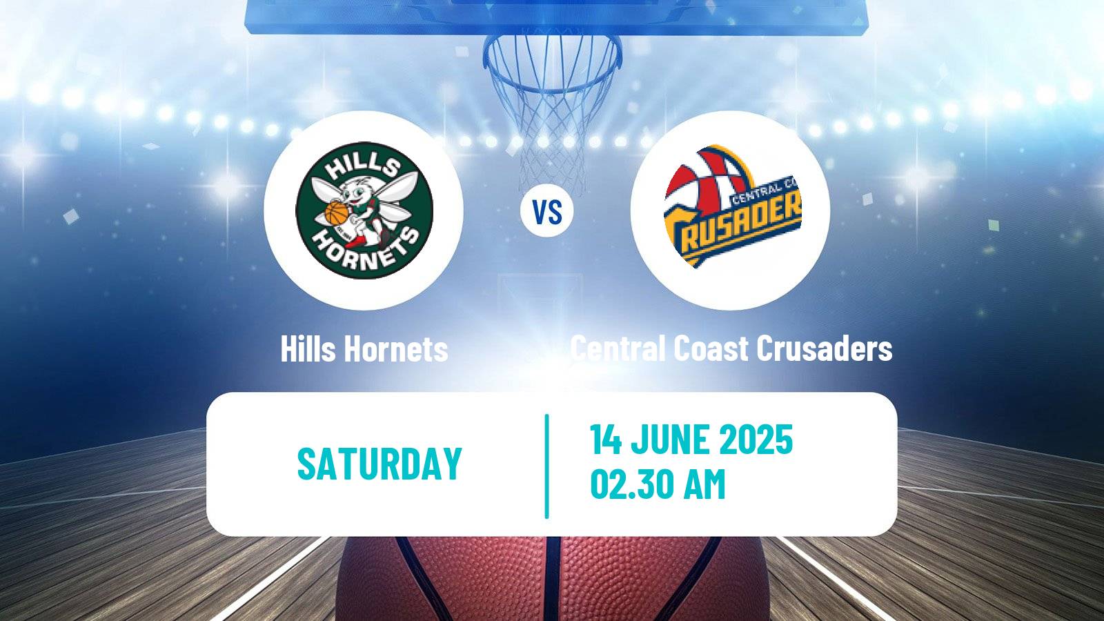Basketball Australian NBL1 East Women Hills Hornets - Central Coast Crusaders